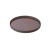Midnight Chevron Glass Tray L 20934 Ethnicraft