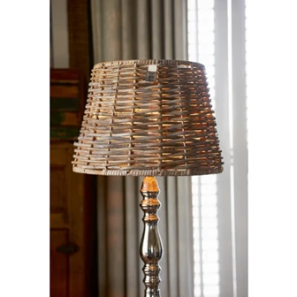 Colonial rattan tapered lampshade riviera maison