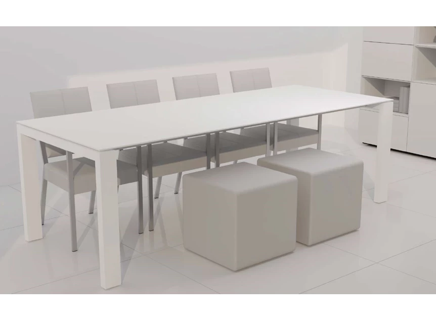 Verlengbare tafel TZV wit blad Karat Tables to Love