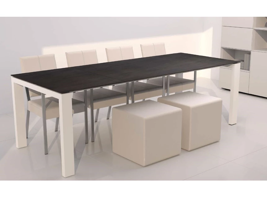 Verlengbare tafel TZV donker blad Karat Tables to Love