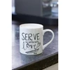 Serve with love mug riviera maison
