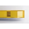 Schuifdeuren Lage dressoir Privacy hoogglans geel Capod'Opera