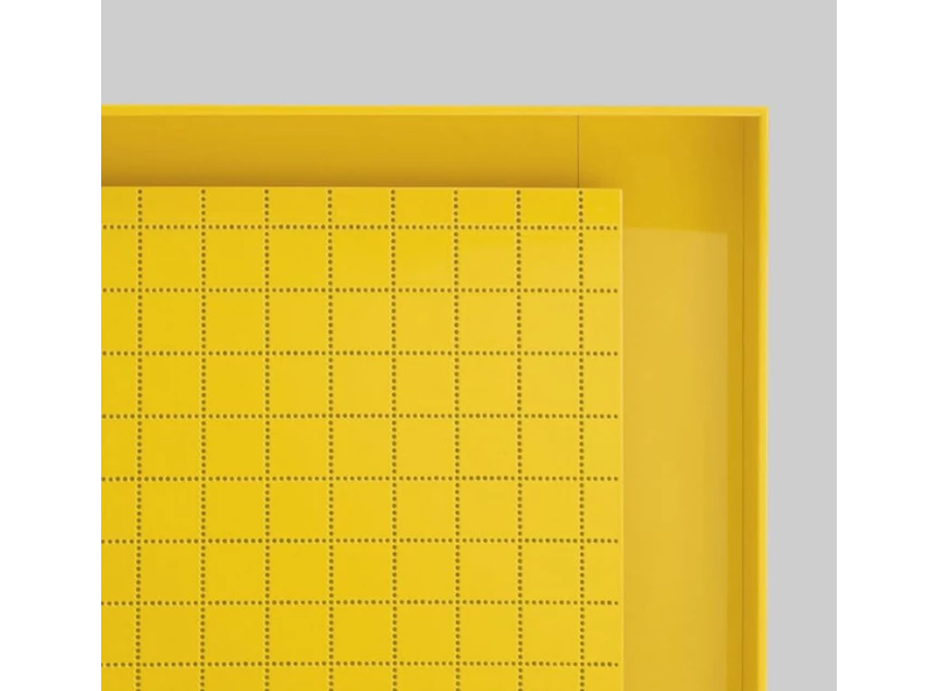 Detail Lage dressoir Privacy hoogglans geel Capod'Opera