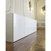 Zijkant Lange dressoir Zurich hoogglans wit Capod'Opera