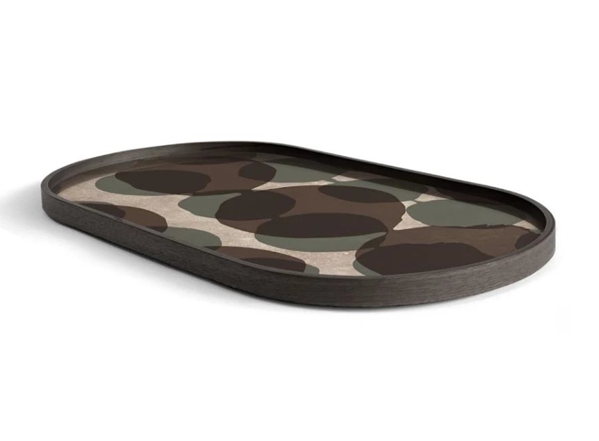 20543 Ethnicraft Connected Dots Tray M 71x36x3cm schuin