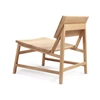 Oak N2 Ethnicraft Lounge Chair achterkant