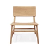 Oak N2 Ethnicraft Lounge Chair Voorkant