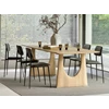 Sfeerfoto Tafel Oak Geometric Dining Table 55013 Ethnicraft