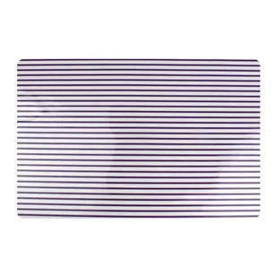 706555 placemat stripes paars Yong 45x30cm ONA