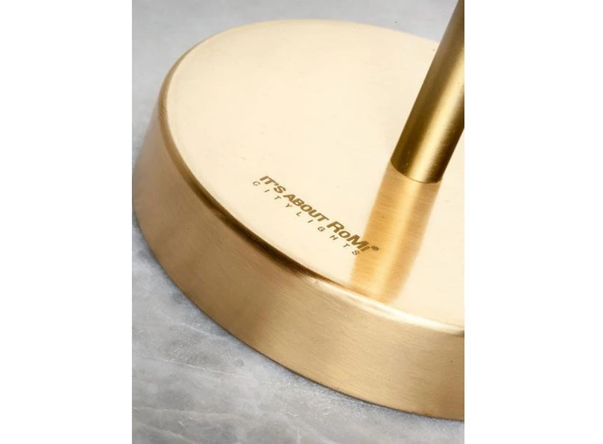 Cannes design 30cm minimalistisch bureaulamp l goud tafellamp verlichting it's about romi staand eenvoudig