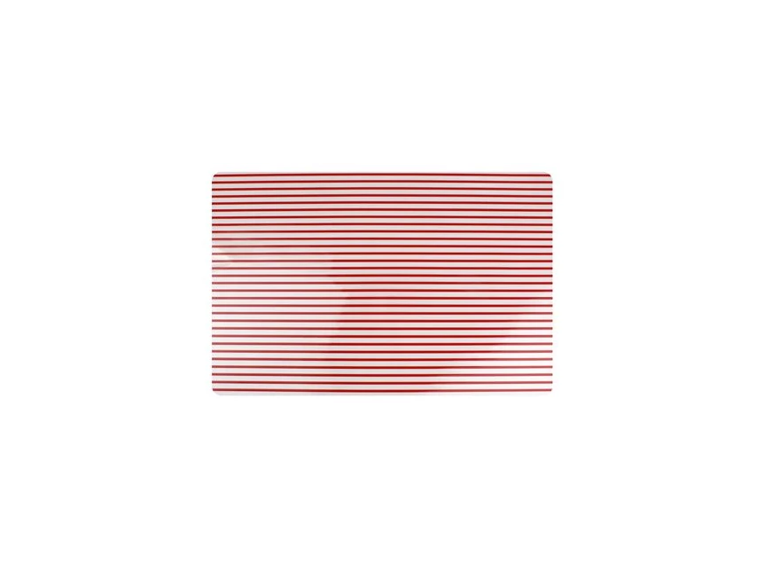 706553 placemat stripes rood ONA