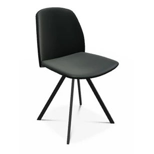 Draaiende stoel figaro Categorie 1 Epoxy HT46 cm Black front