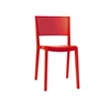 spot22 stoel red rood stapelbaar outdoor kunststof perfecta
