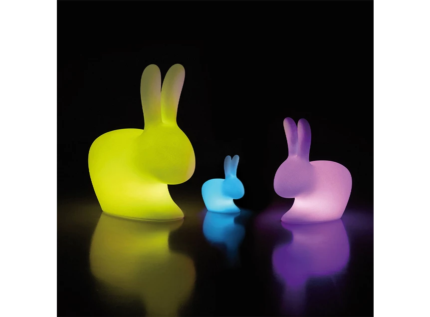 Paars Vloerlamp Rabbit Small 90005LED Qeeboo