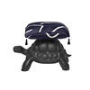 Zijkant Hocker Turtle Carry Pouf Black 36005BL Qeeboo