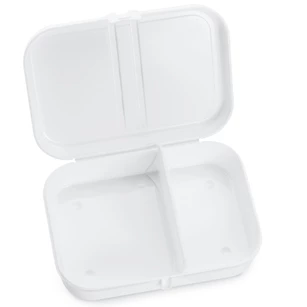 Pascal l lunch box with separator white brooddoos 3152525 scheidingswand koziol