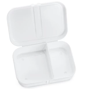Pascal l lunch box with separator white brooddoos 3152525 scheidingswand koziol