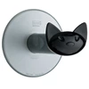 miaou toilet paper holder transp. anthracite grijs zwart toiletrolhouder