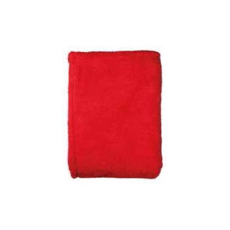 plflee180ROO Rogon plaid fleece rood 180x130cm