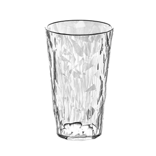koziol club l glass 400ml crystal clear glas beker 3578535