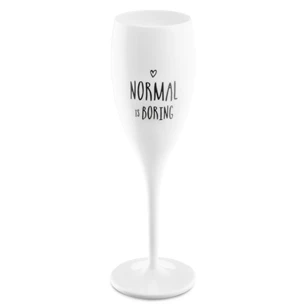 koziol decoratie champagneglas cheers normal is boring 3781525
