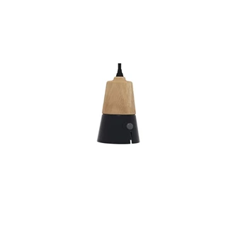 Oak Cone Lamp Short black zwart 26892 plafondlamp