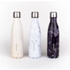 bergers marble bottle metal marmeren fles H121198