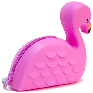 flamingo roze pink coin bag muntjeszak purse