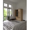 Sfeerfoto open Oak Shadow Dresser 51185 ledingkast slaapkamer laden massief eik hout Ethnicraft	
