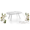 Esla elegant rond keramiek tafel eettafel mobliberica stabiliteit spaans design verlengbaar