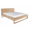 Zijkant Oak Nordic II Bed 51216 slaapkamer sledepoot massief eik hout Ethnicraft	