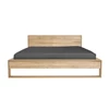 Oak Nordic II Bed 51215 slaapkamer sledepoot massief eik hout Ethnicraft	