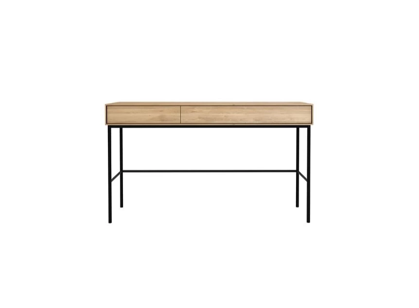 Oak Whirtebird Desk 51461 bureau massiek eik hout modern design Ethnicraft	