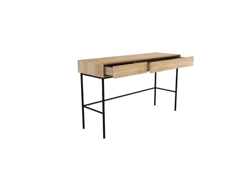 Laden Oak Whirtebird Desk 51461 bureau massiek eik hout modern design Ethnicraft	
