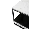 Detail frame Stone Coffee Table 60073 salontafel rechthoekig marble marmer carrara modern design Ethnicraft