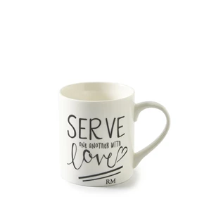 Serve with love mug riviera maison	