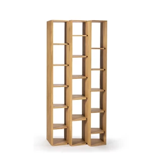 Oak Stairs Rack 50762 boekenkast rek massief eik hout modern design Ethnicraft	