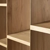 Detail Oak Stairs Rack 50762 boekenkast rek massief eik hout modern design Ethnicraft	