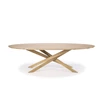 Oak Mikado Dining Table 50178 eettafel tafel oval ovaal elyps massief eik hout modern design Ethnicraft
