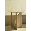 Sfeerfoto Oak Geometric Side Table 50537 bijzettafel massief eik hout modern design Ethnicraft