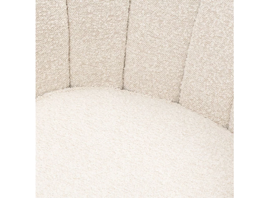 5472001 - St. Lewis swivel armchair in bouclé white sand - zitting detail.jpg