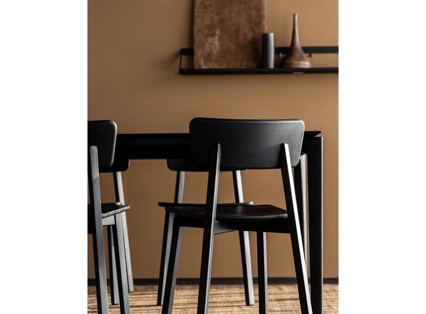 Inzoom Oak Casale Black Dining Chair 50673 Ethnicraft