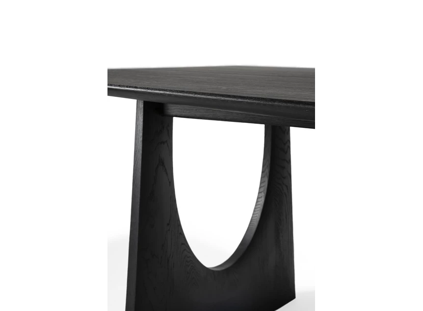 Onderstel Oak Geometric Black Dining Table 55014 Ethnicraft