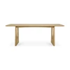 Front Oak Geometric Dining Table 53057 Ethnicraft