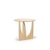 Oak Geometric Side Table 50537 bijzettafel massief eik hout modern design Ethnicraft	