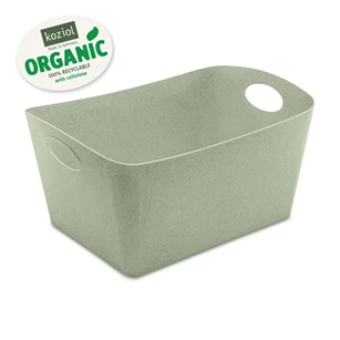 boxxx koziol 5743668 organic green opbergbakje 15 liter large storage recycleerbaar