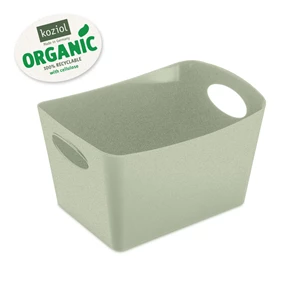 boxxx 5744668 koziol organic green opbergbakje recycleerbaar kunststof storage medium 3,5 liter