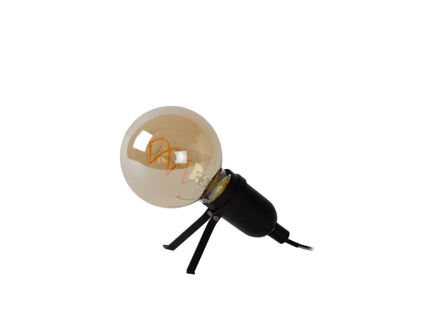 46511-05-30 tafellamp pukki zwart compact lucide eenvoudig