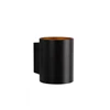 23252-01-30 xera wandlamp zwart rond G9 modern aluminium lucide