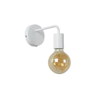 45265-01-31 scott wandlamp wit metaal gelakt lucide e27 eenvoudig